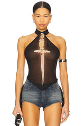 Dagger Diamond Top