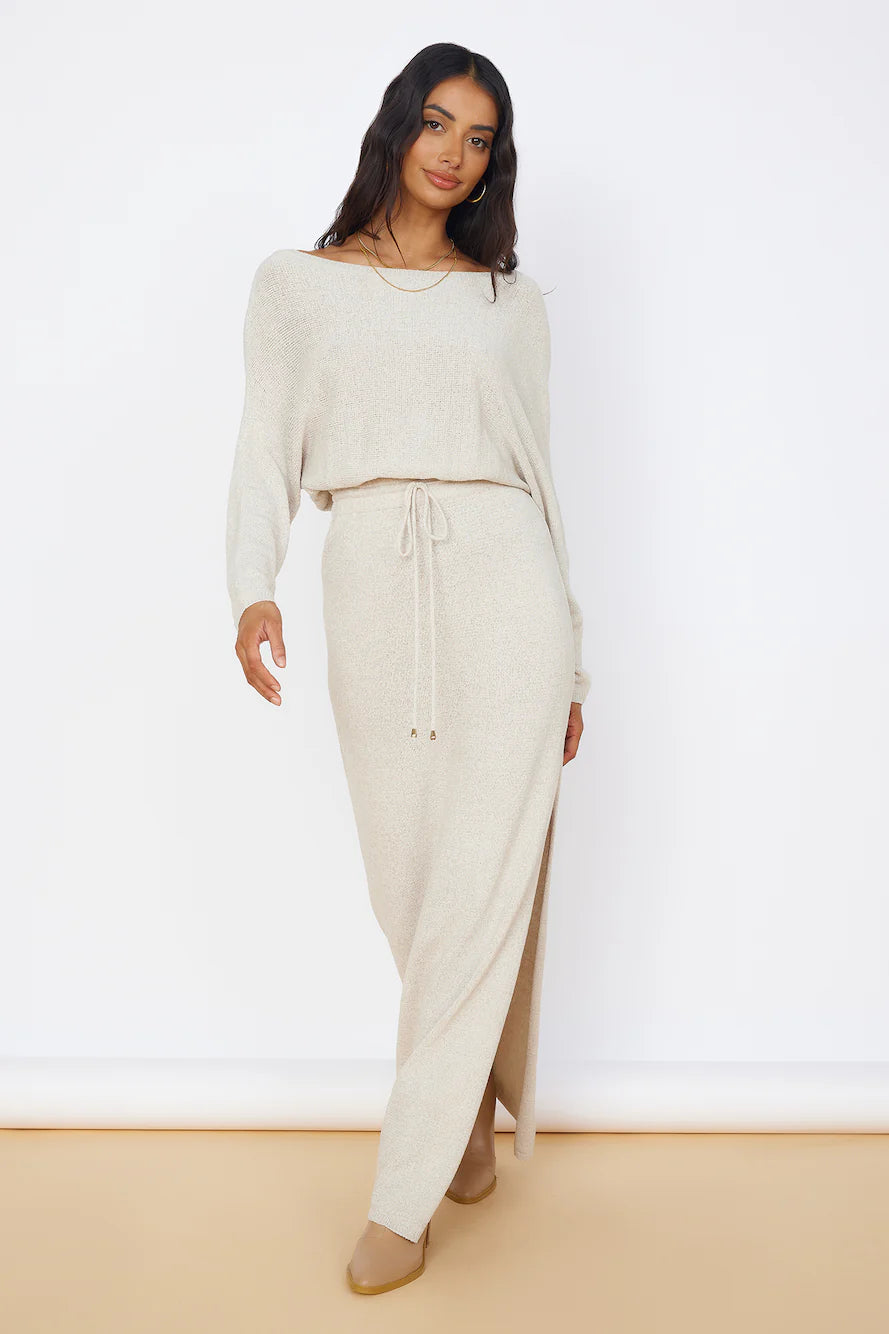 SEVEN WONDERS Florida Maxi Dress Sand