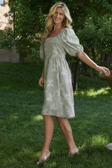 Avery Short Dress | Sage