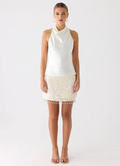 Malani Top - White