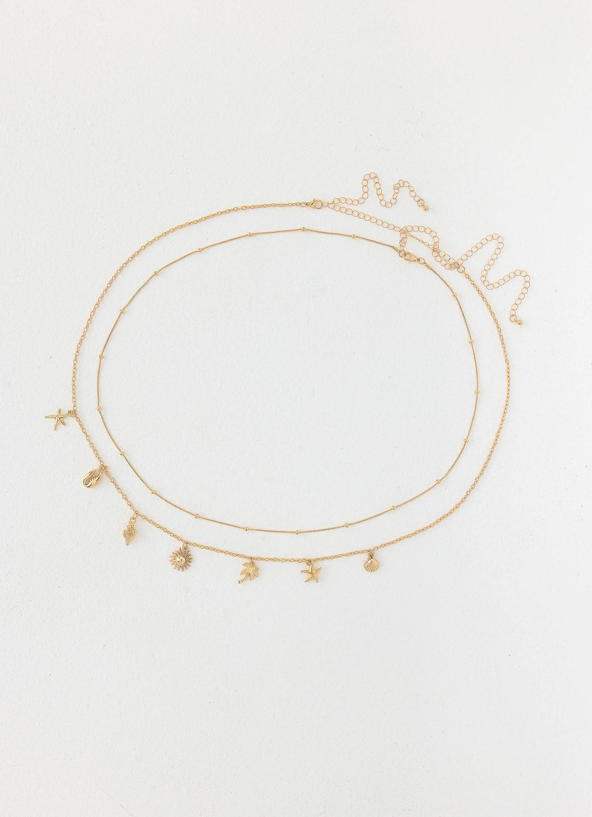 Ciao Charm Belly Chain - Gold