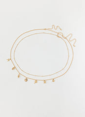 Ciao Charm Belly Chain - Gold