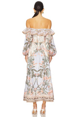 Wylie Off-Shoulder Midi Dress