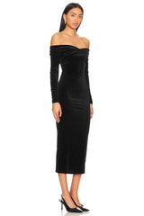 Delta Velvet Dress