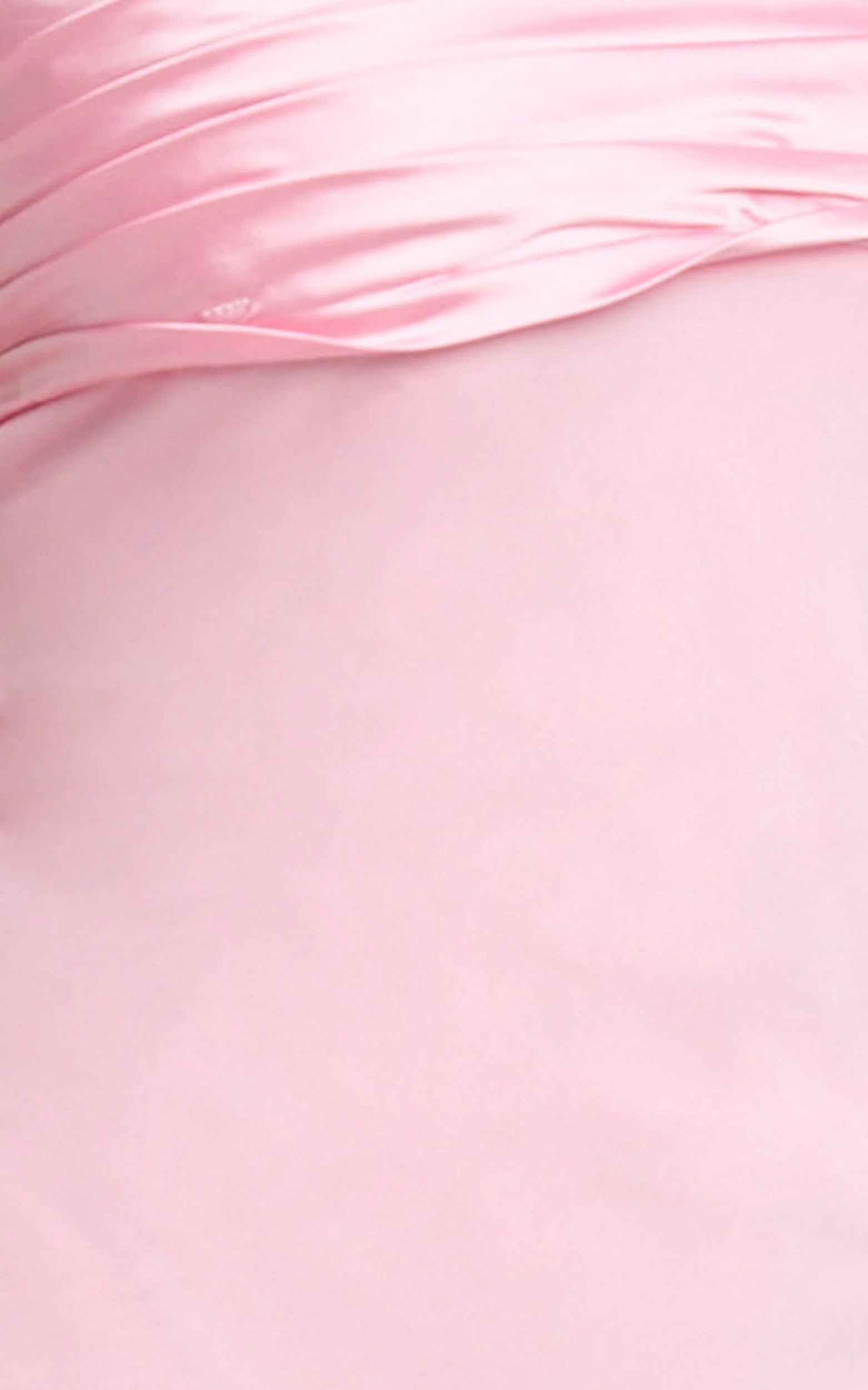 Sonya Maxi Dress - Cowl Neck Asymmetric Fit And Flare Dress in Pink