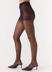 Snow Days 15 Denier Stockings - Black