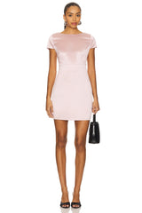 Alisa Satin Mini Dress