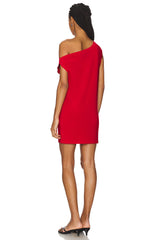 Drop Shoulder Mini Dress