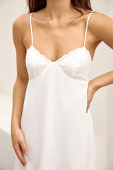 Peppamayo Angelic Maxi Dress White
