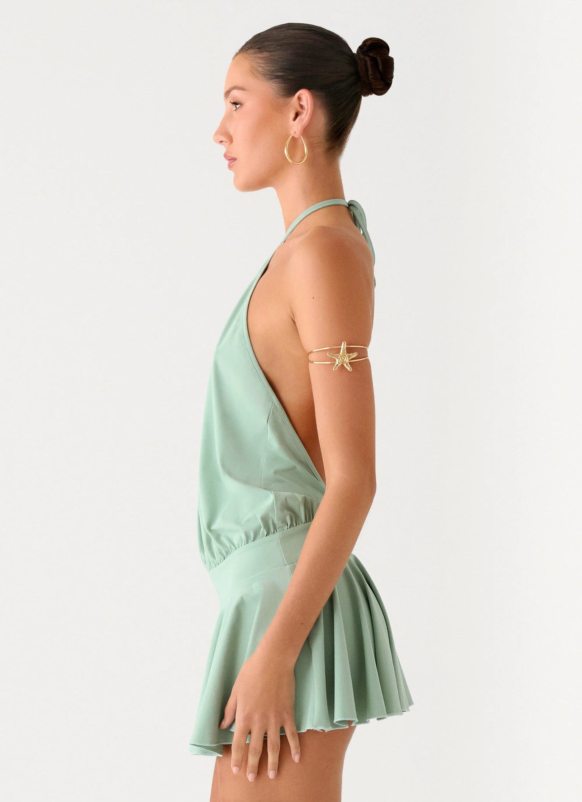 Mable Mini Dress - Green
