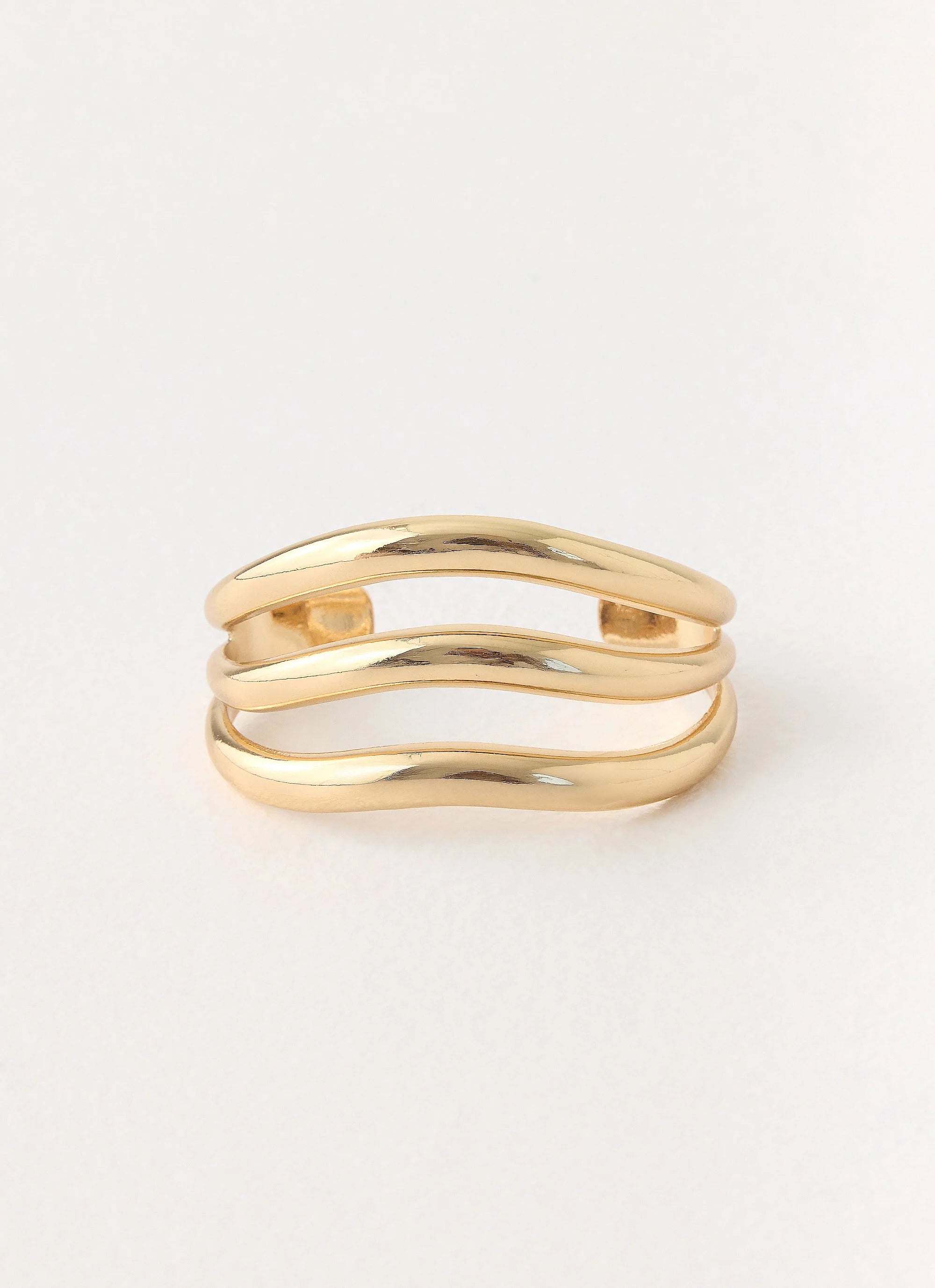Edgewise Bracelet - Gold