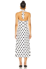 Jardin Halter Neck Maxi Dress