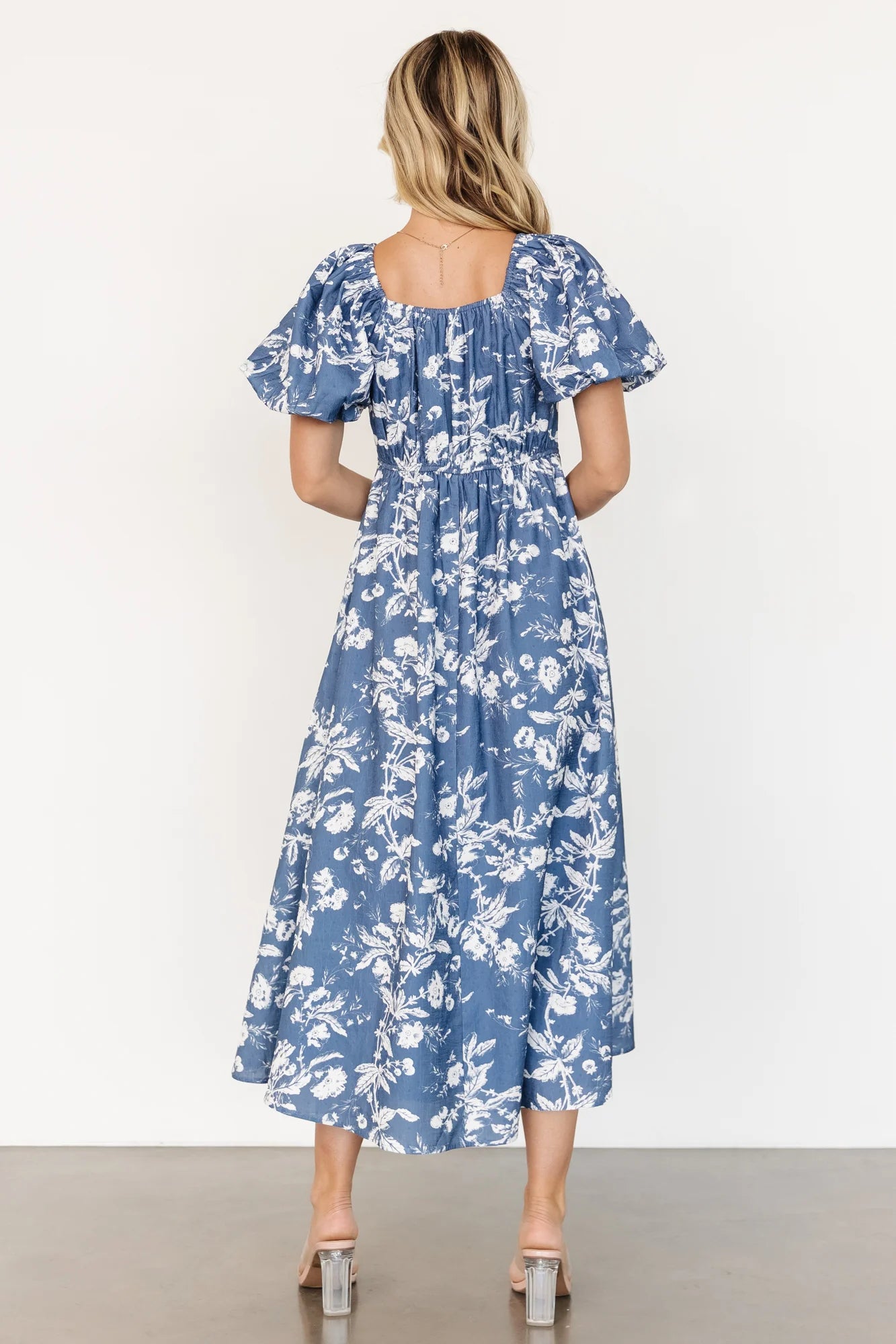 Graceland Maxi Dress | Slate + White Floral