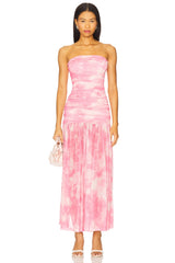 Solana Mesh Maxi Dress
