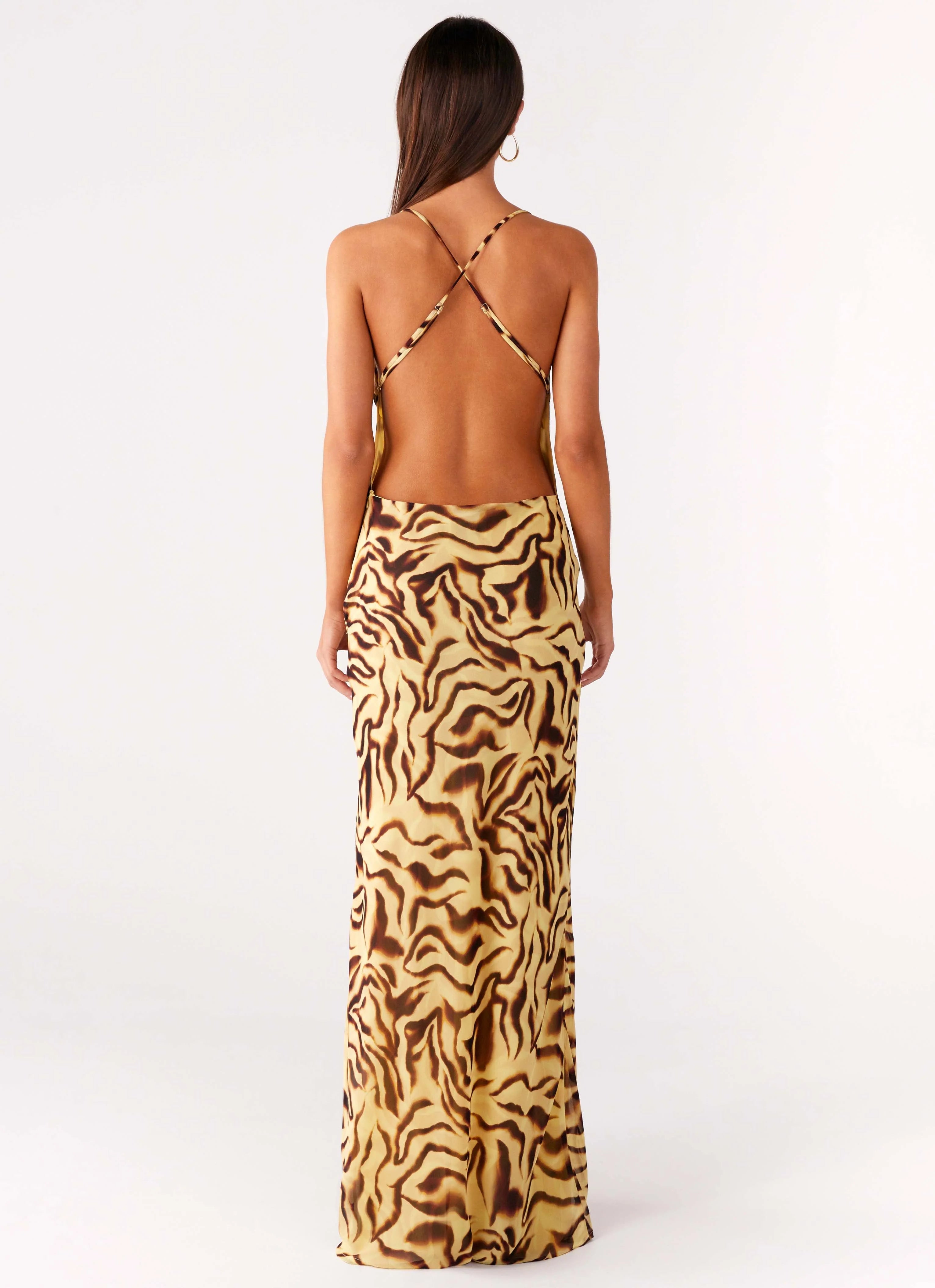 Viva Lune Maxi Dress - Laguna Print